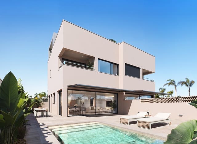 3 soveværelse Rækkehus til salg i Torre de la Horadada, Pilar de la Horadada med swimmingpool garage - € 795.000 (Ref: 9541381)