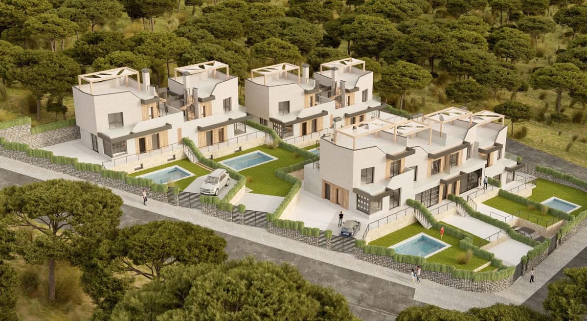 Adosado de 3 habitaciones en Polop en venta con piscina garaje - 528.125 € (Ref: 9541385)