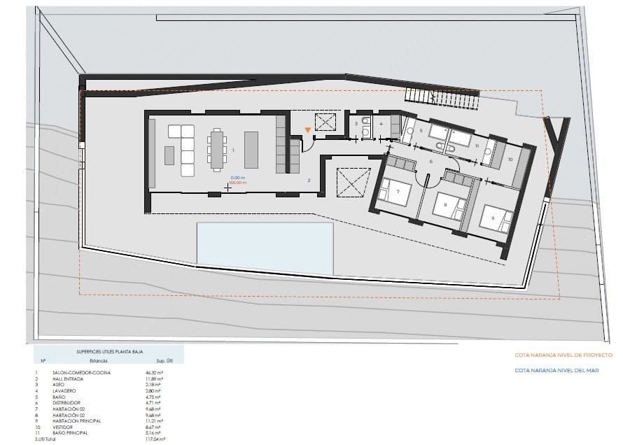 3 Zimmer Villa zu verkaufen in Pedreguer mit Pool Garage - 733.000 € (Ref: 9541400)