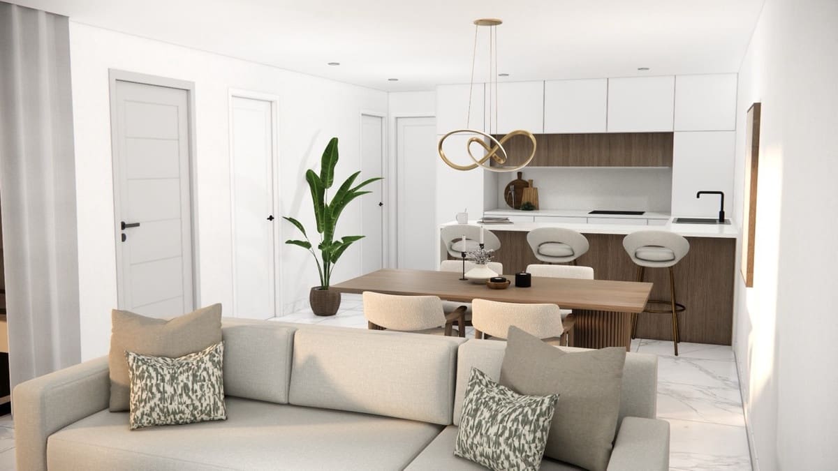 3 sypialnia Willa na sprzedaż w Los Montesinos z basenem garażem - 409 900 € (Ref: 9541440)