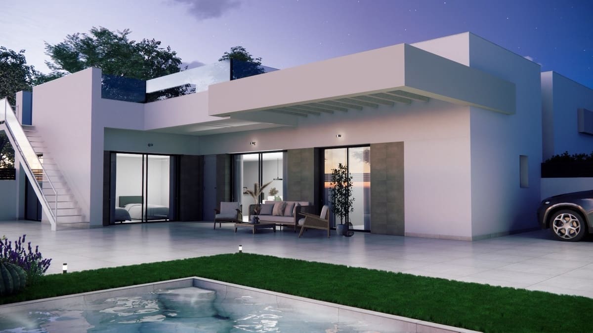 3 sypialnia Willa na sprzedaż w Los Montesinos z basenem garażem - 409 900 € (Ref: 9541440)