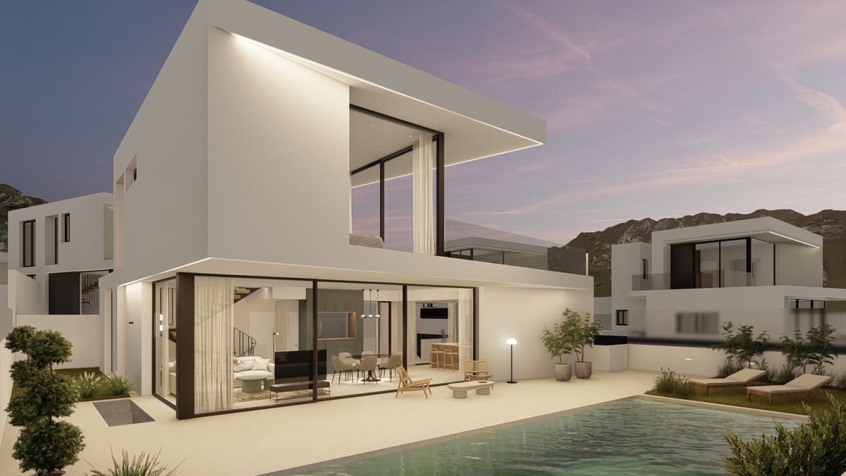 Chalet de 4 habitaciones en Polop en venta con piscina garaje - 725.000 € (Ref: 9541481)