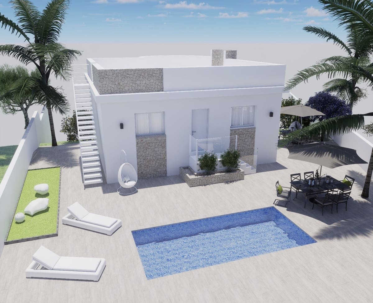 3 sypialnia Willa na sprzedaż w Pinar de Campoverde z basenem garażem - 750 000 € (Ref: 9541490)