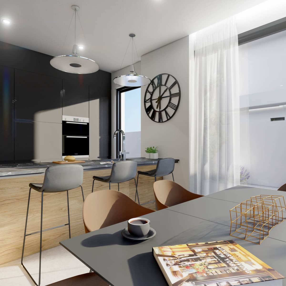 3 Zimmer Villa zu verkaufen in Busot mit Pool Garage - 950.000 € (Ref: 9541499)