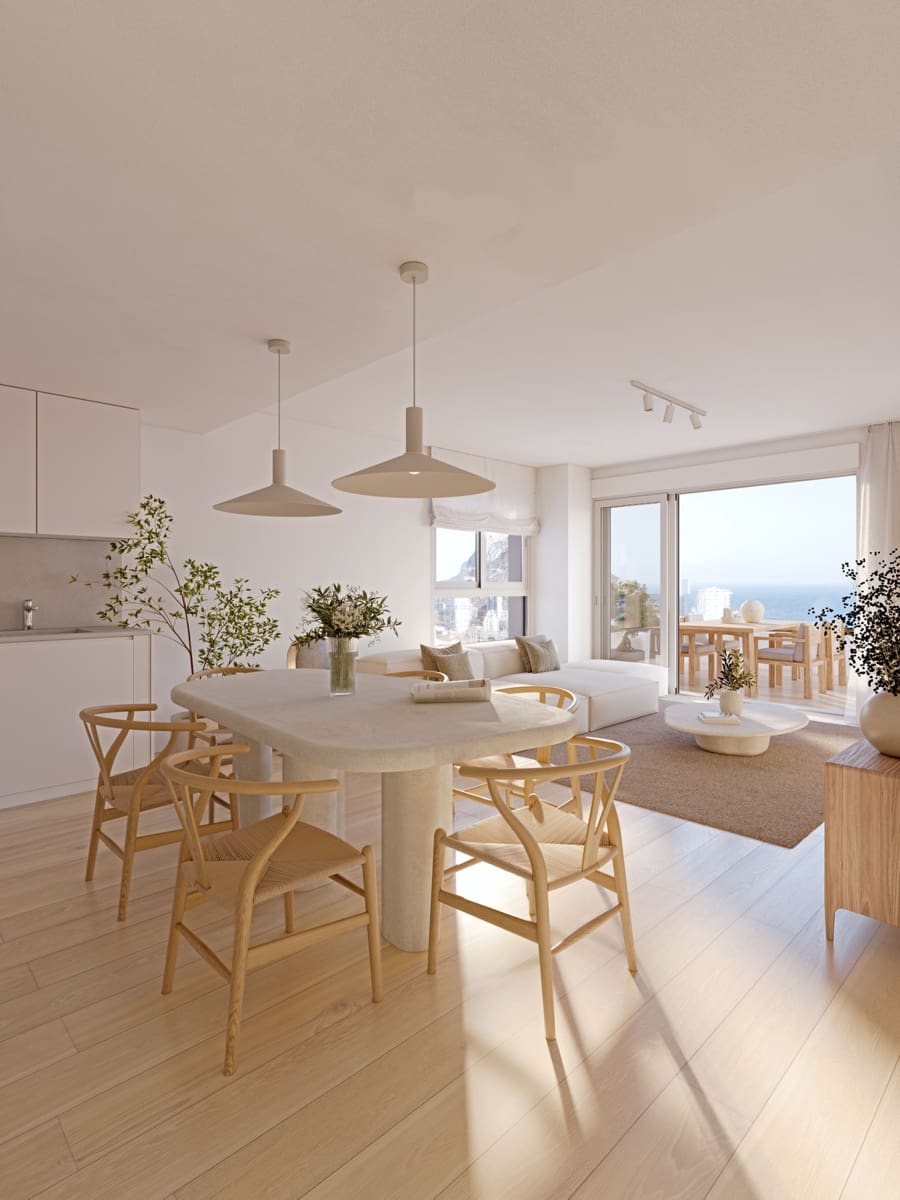 2 sovrum Lägenhet till salu i Calpe / Calp med pool garage - 435 000 € (Ref: 9541533)