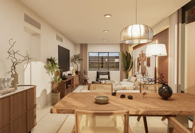 2 slaapkamer Bungalow te koop in La Pinilla, Fuente Alamo de Murcia met zwembad garage - € 169.119 (Ref: 9551737)