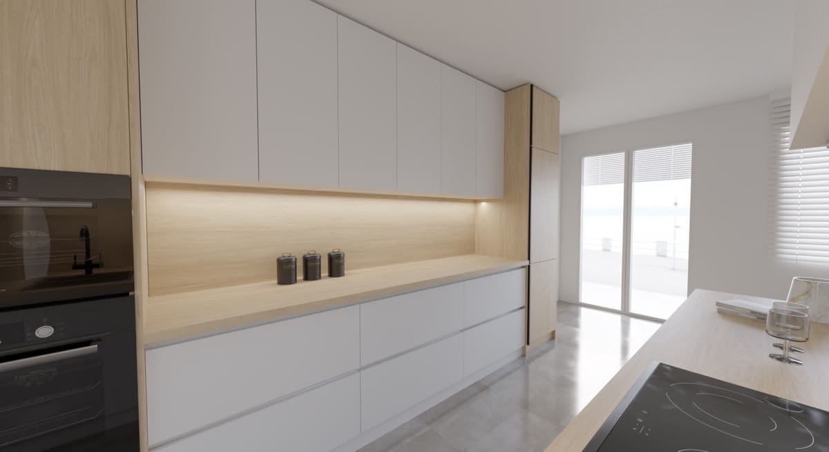 1 makuuhuone Huoneisto myytävänä paikassa Alicante kaupunki - 164 900 € (Ref: 9551756)