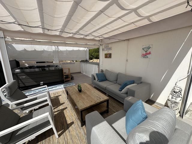 2 chambre Penthouse à vendre à Lomas de Campoamor - Las Ramblas, Orihuela avec piscine - 375 000 € (Ref: 9608984)