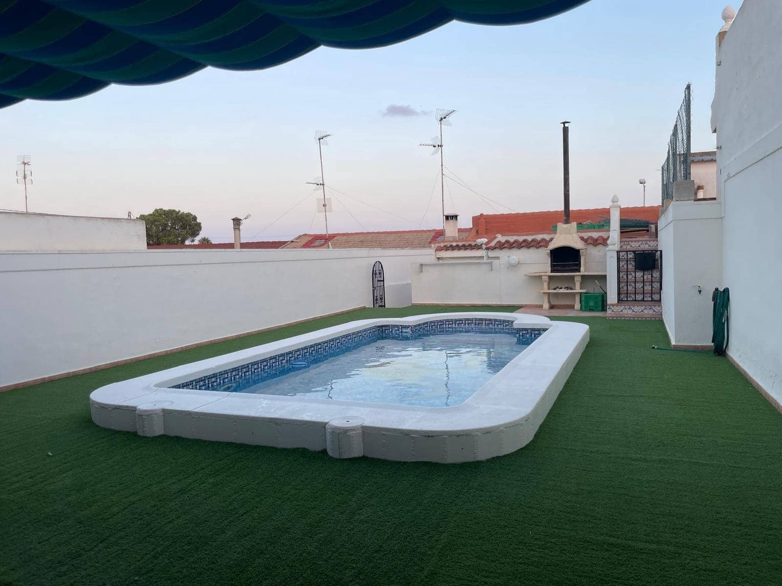 3 chambre Villa/Maison Semi-Mitoyenne à vendre à Pilar de la Horadada avec piscine - 250 000 € (Ref: 9609357)