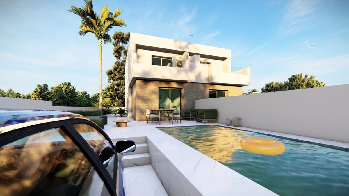 Chalet de 2 habitaciones en Daya Nueva en venta con piscina garaje - 320.000 € (Ref: 9670789)