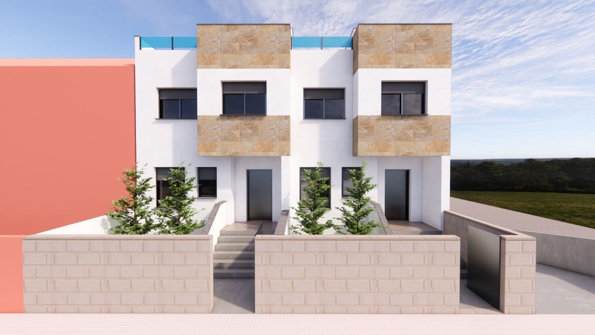 3 quarto Moradia em Banda para venda em Bigastro com piscina garagem - 250 000 € (Ref: 9686622)