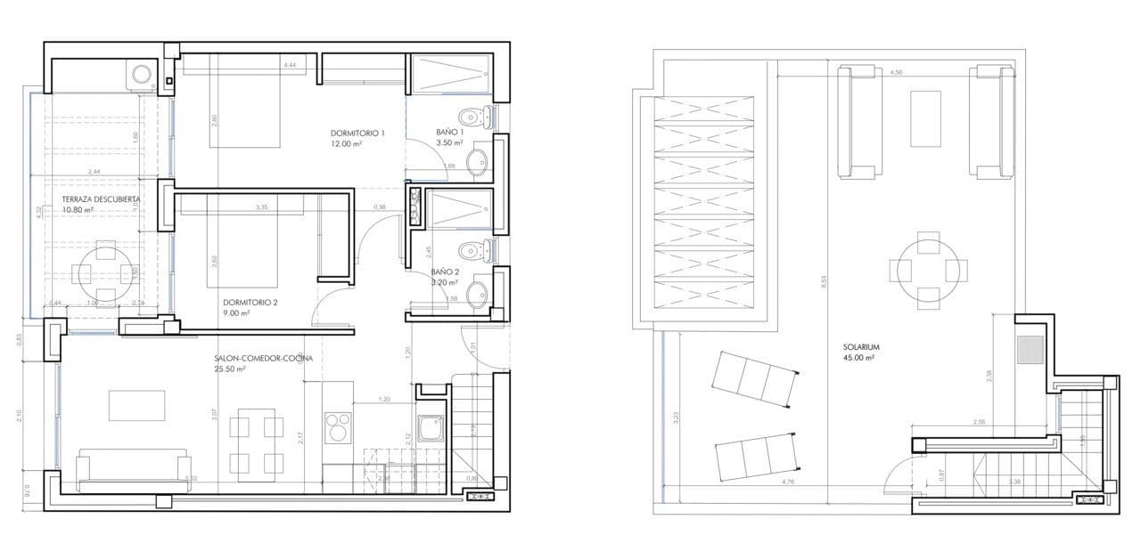 2 chambre Penthouse à vendre à Filipinas - 299 000 € (Ref: 9690753)