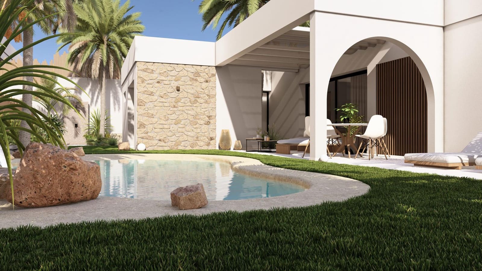 2 bedroom Villa for sale in Banos y Mendigo with pool - € 443,500 (Ref: 9696372)