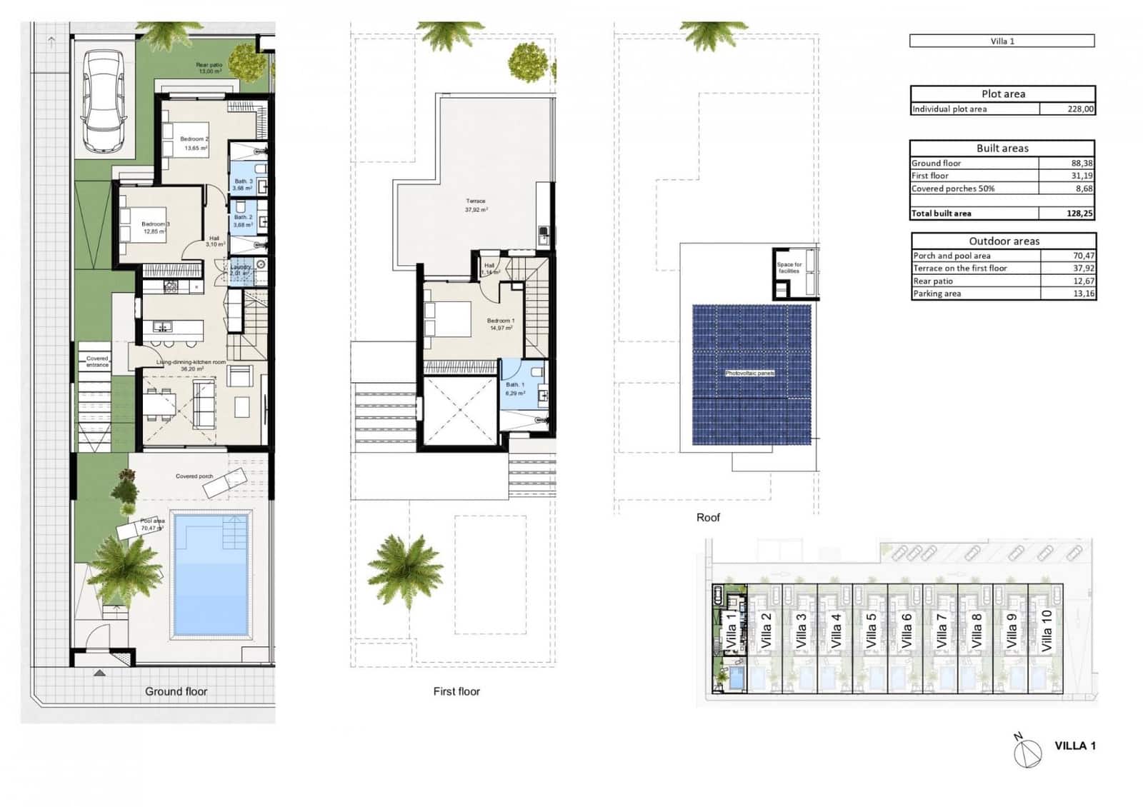 3 Zimmer Villa zu verkaufen in Los Nietos - 424.900 € (Ref: 9696395)