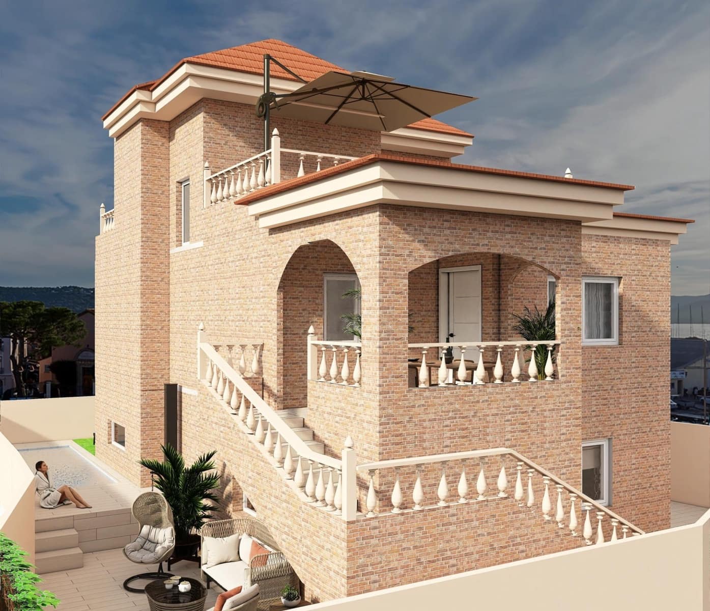 4 bedroom Villa for sale in Ciudad Quesada with pool - € 499,000 (Ref: 9696408)
