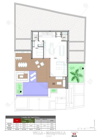 4 camera da letto Villa in vendita in Calpe / Calp - 1.550.000 € (Rif: 9696485)