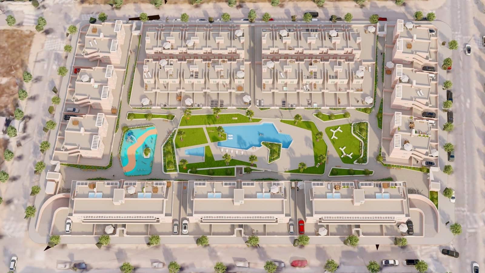 3 bedroom Penthouse for sale in Pilar de la Horadada with pool - € 354,900 (Ref: 9696489)