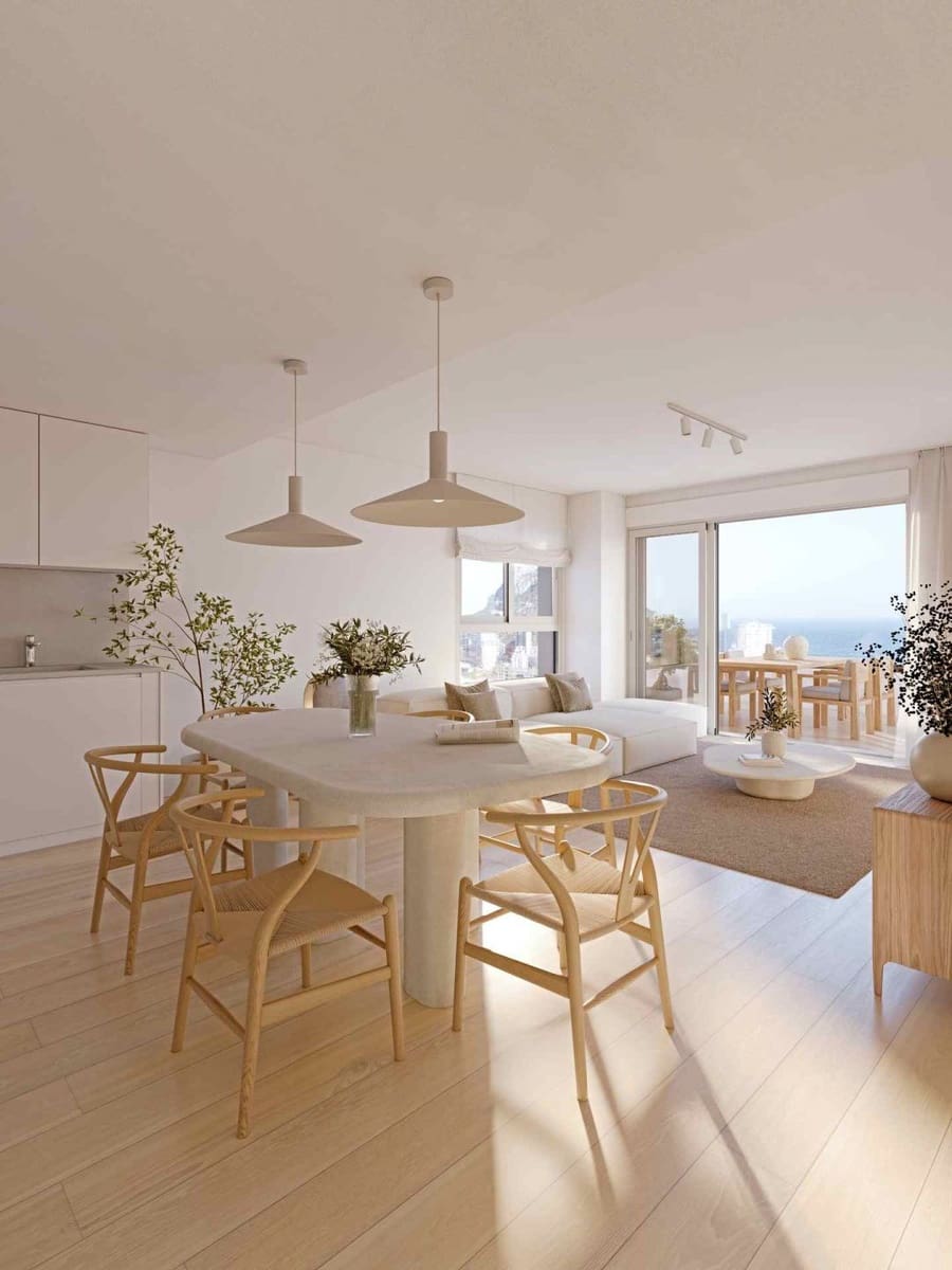 2 makuuhuone Huoneisto myytävänä paikassa Calpe / Calp mukana uima-altaan - 415 000 € (Ref: 9696496)