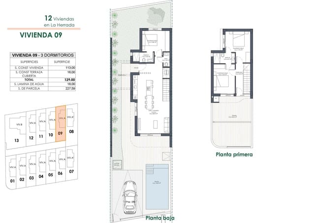 Chalet de 3 habitaciones en Los Montesinos en venta - 445.000 € (Ref: 9696502)