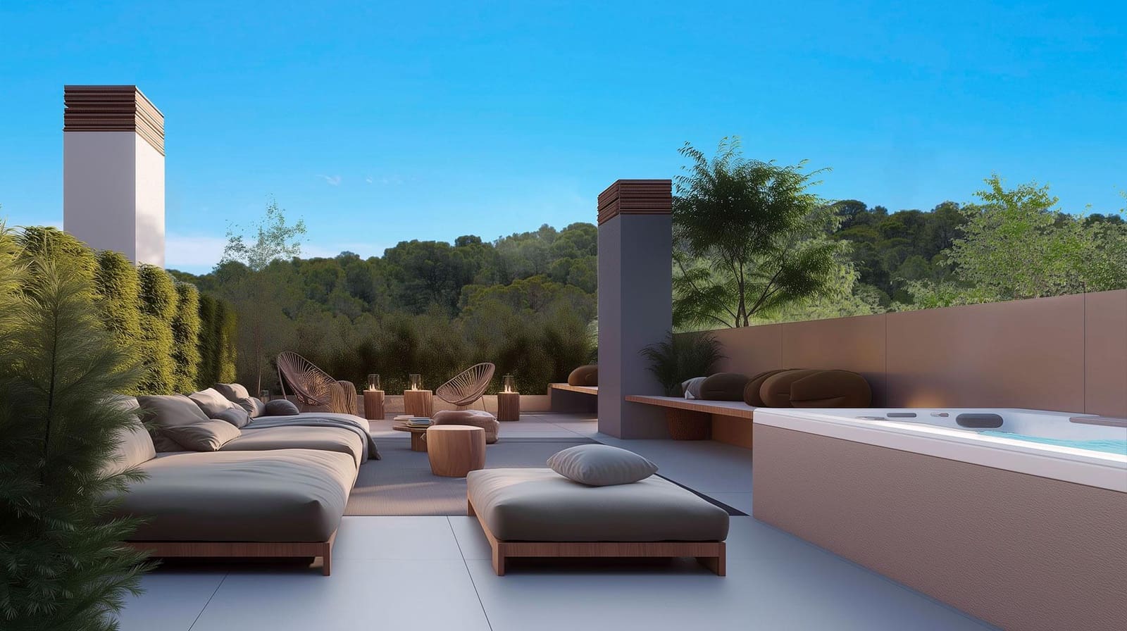 2 sovrum Takvåning till salu i La Nucia med pool - 449 427 € (Ref: 9696522)