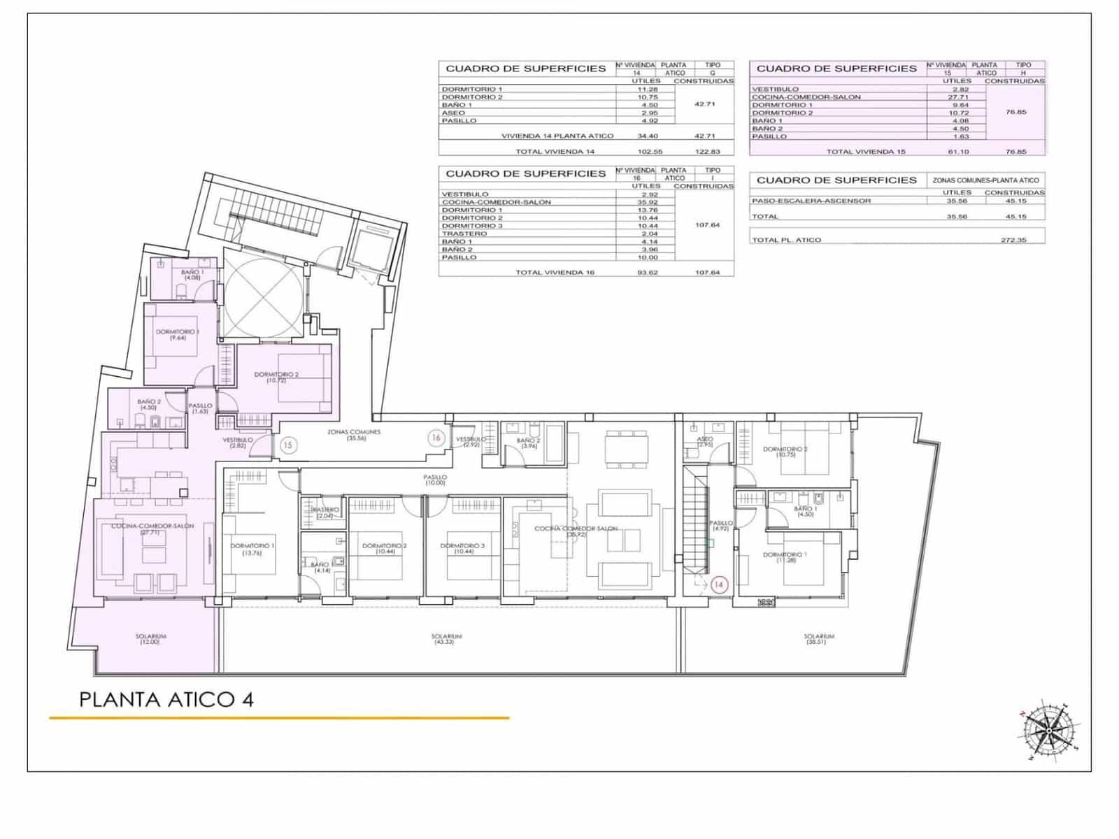 2 soveværelse Penthouse til salg i Torrevieja - € 310.000 (Ref: 9696601)