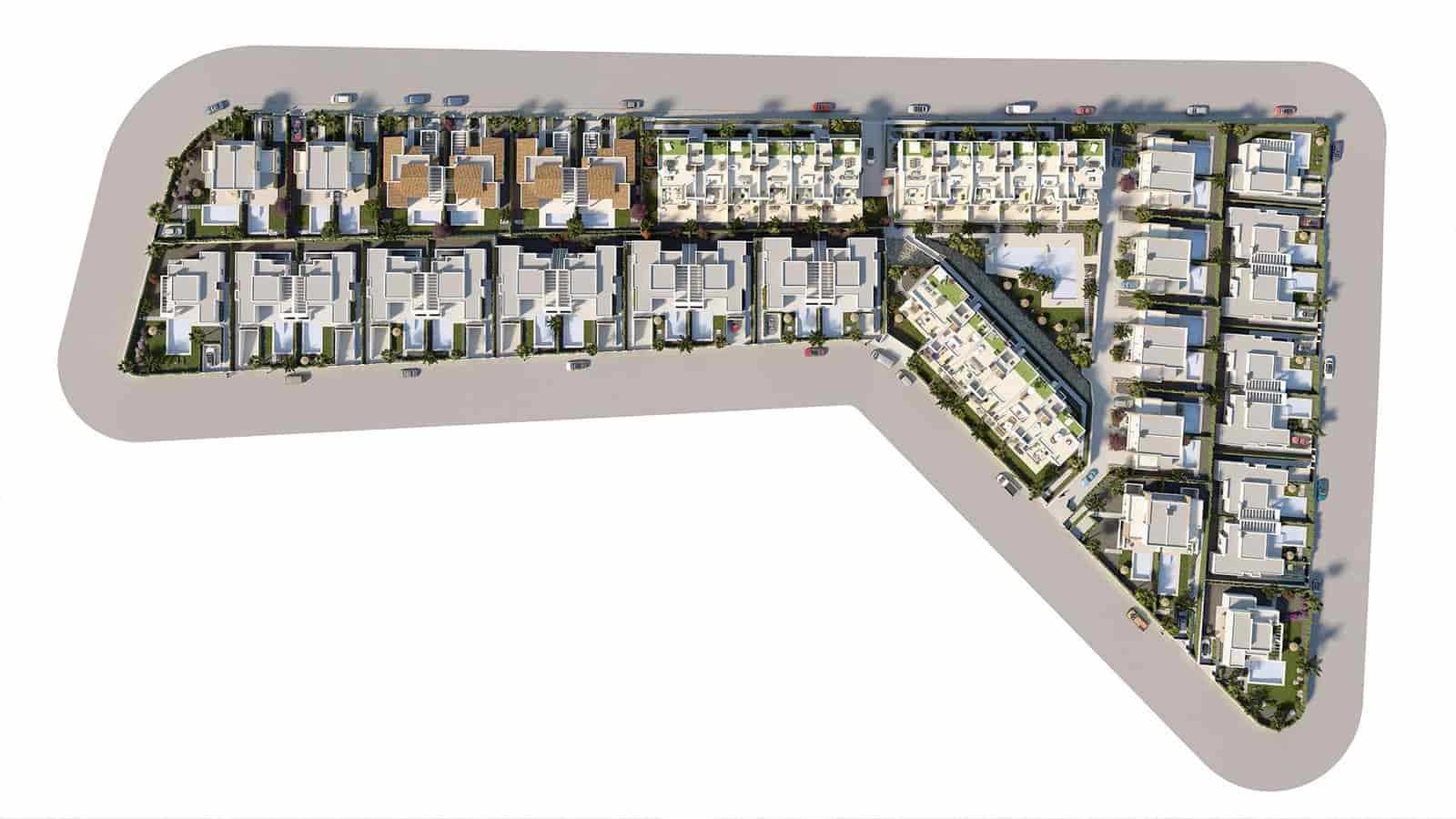 3 soveværelse Rækkehus til salg i Algorfa med swimmingpool - € 453.000 (Ref: 9701757)