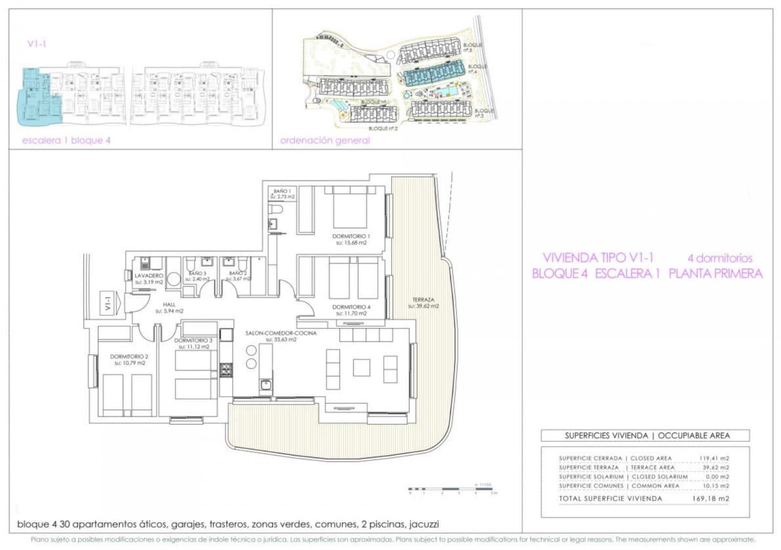 4 Zimmer Apartment zu verkaufen in Orihuela Costa mit Pool - 499.000 € (Ref: 9701799)