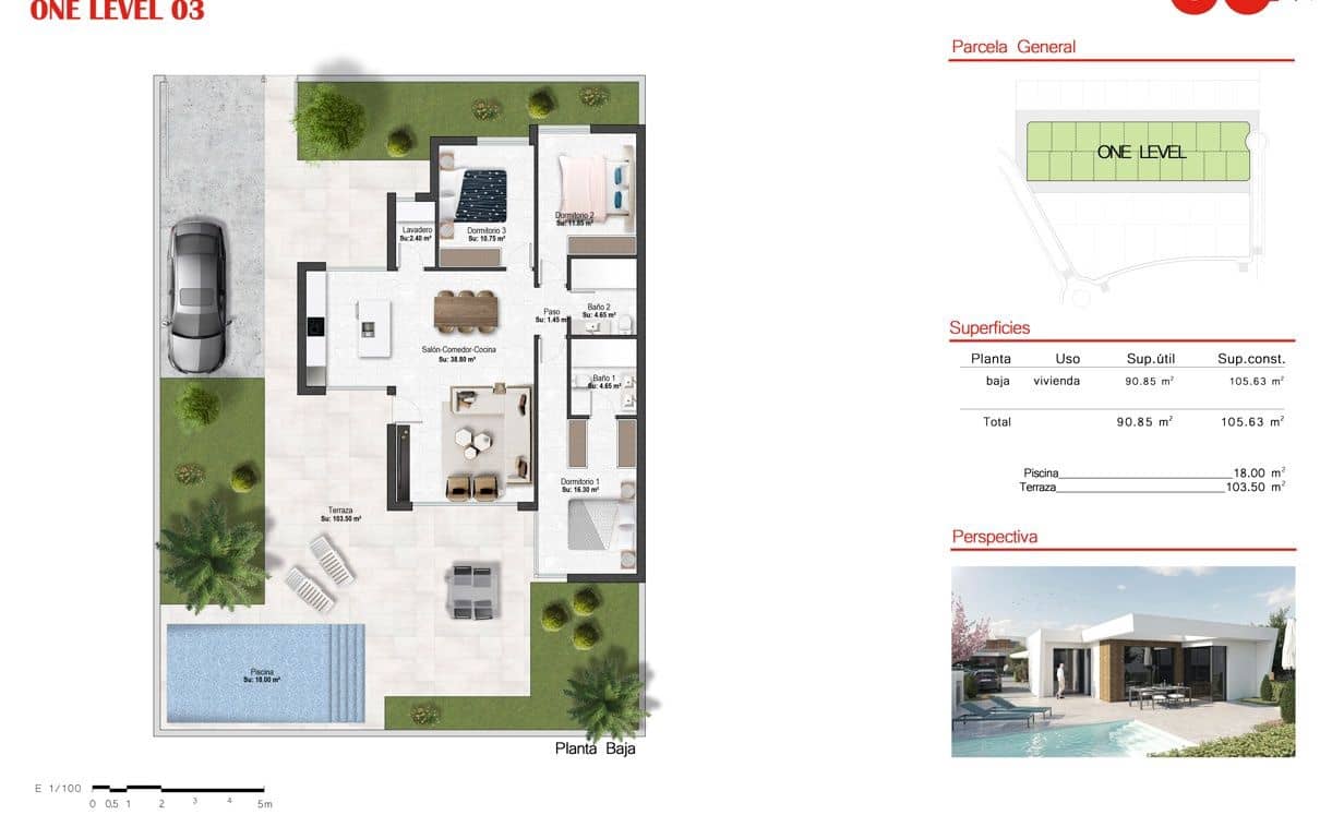 3 sypialnia Willa na sprzedaż w Banos y Mendigo - 405 900 € (Ref: 9701915)