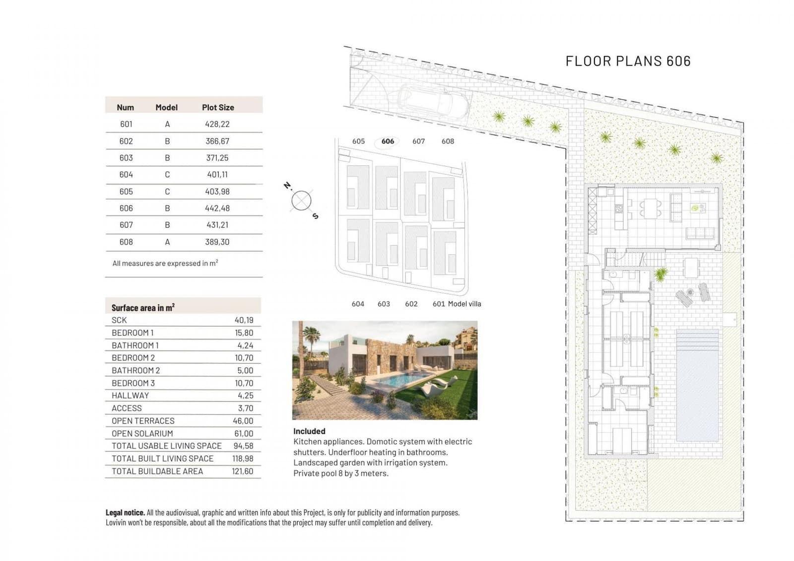 3 chambre Villa/Maison à vendre à Algorfa - 579 000 € (Ref: 9701916)