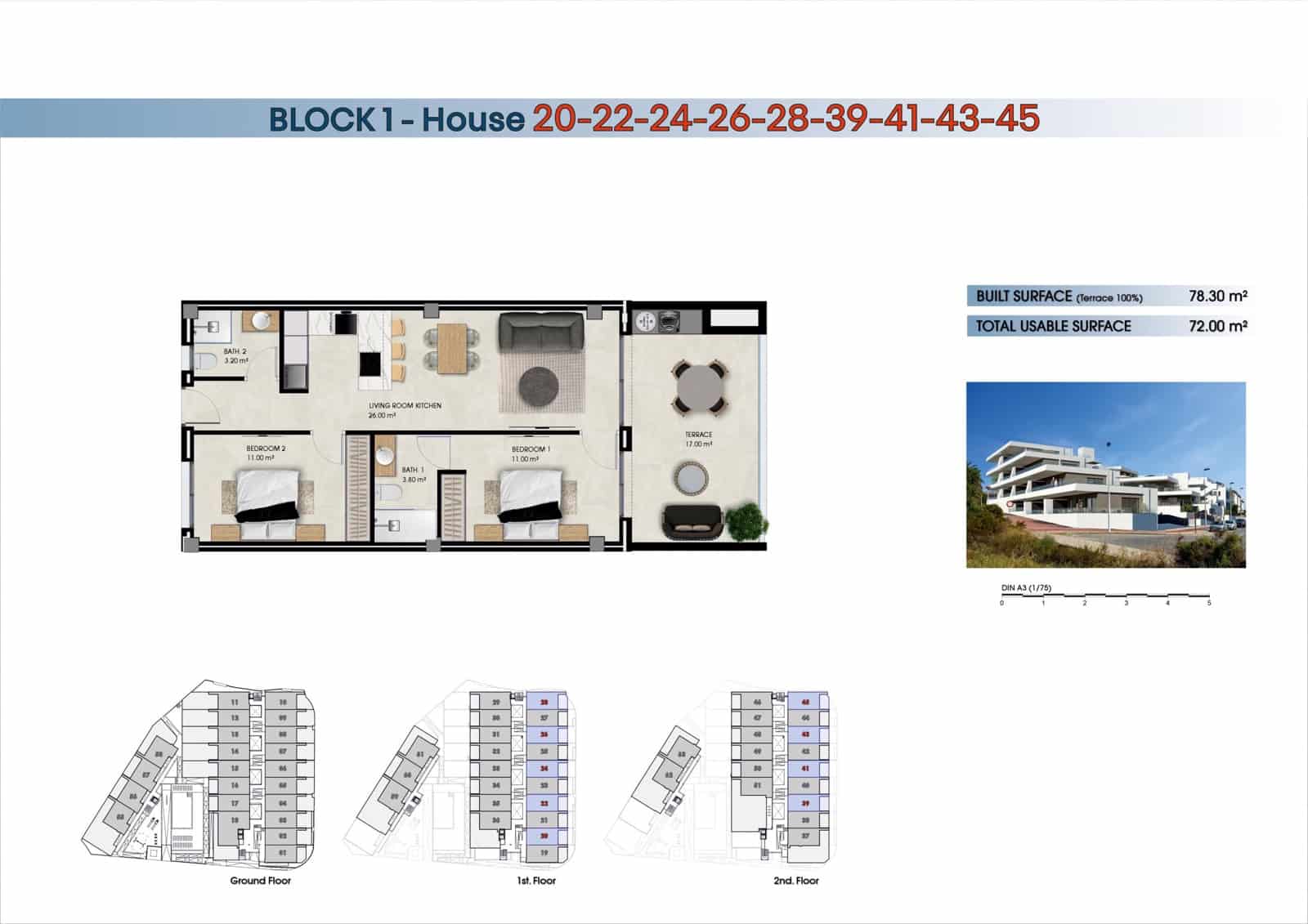 2 bedroom Apartment for sale in El Pinet with pool - € 246,000 (Ref: 9701935)