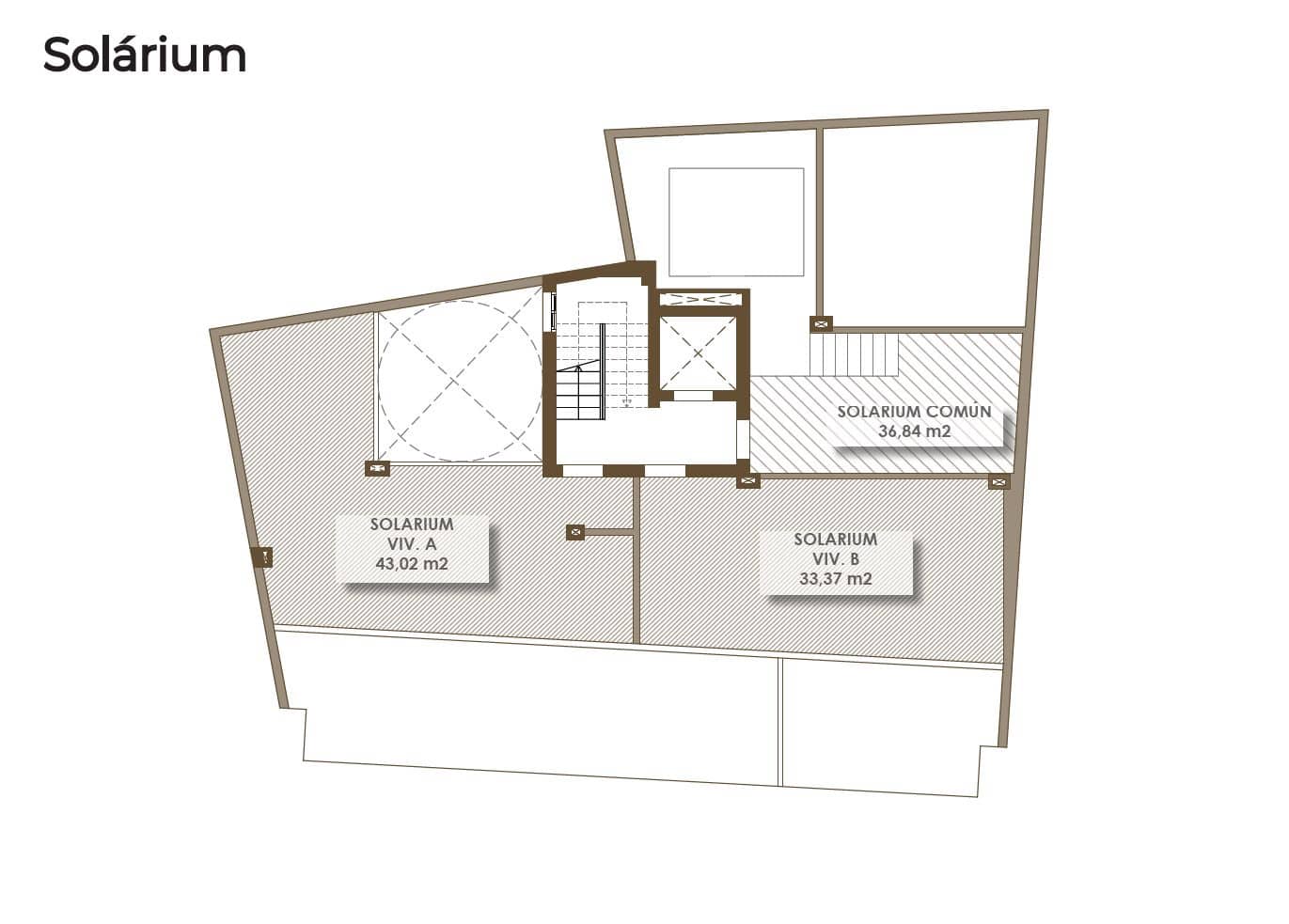 2 makuuhuone Kattohuoneisto myytävänä paikassa Torrevieja mukana uima-altaan - 538 000 € (Ref: 9701949)