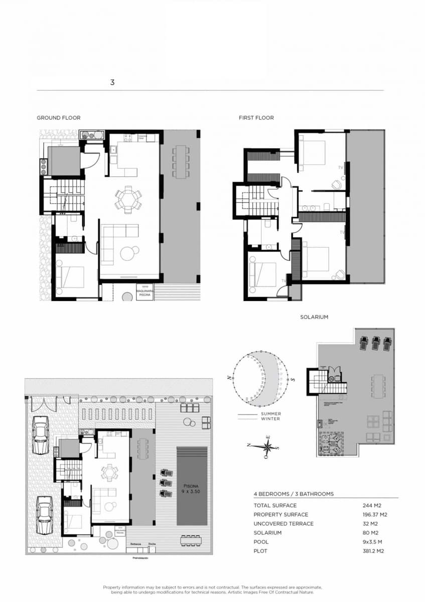 4 Zimmer Villa zu verkaufen in Ciudad Quesada mit Pool - 863.690 € (Ref: 9701955)