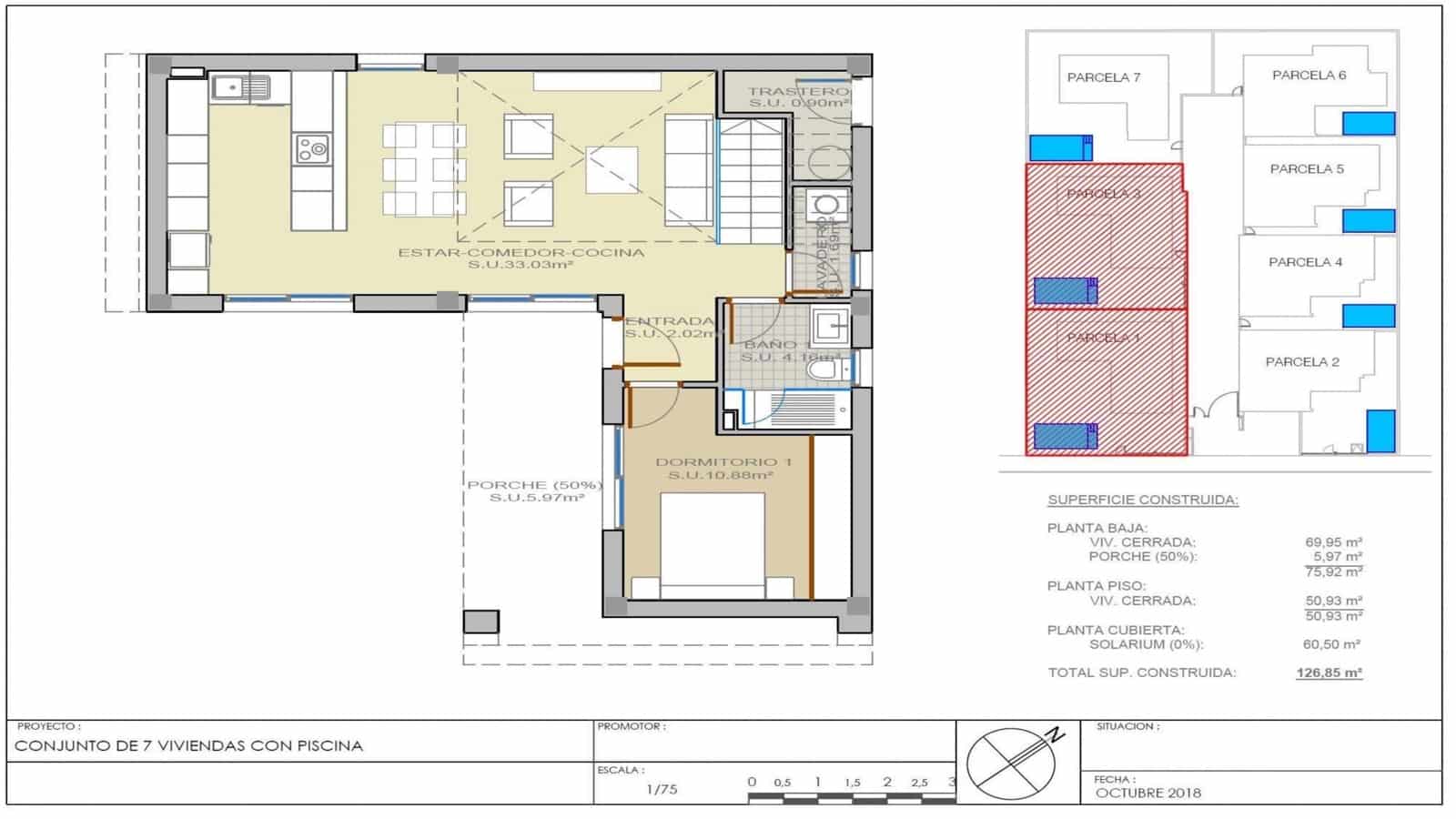 3 bedroom Villa for sale in Pueblo Bravo - € 770,000 (Ref: 9701974)