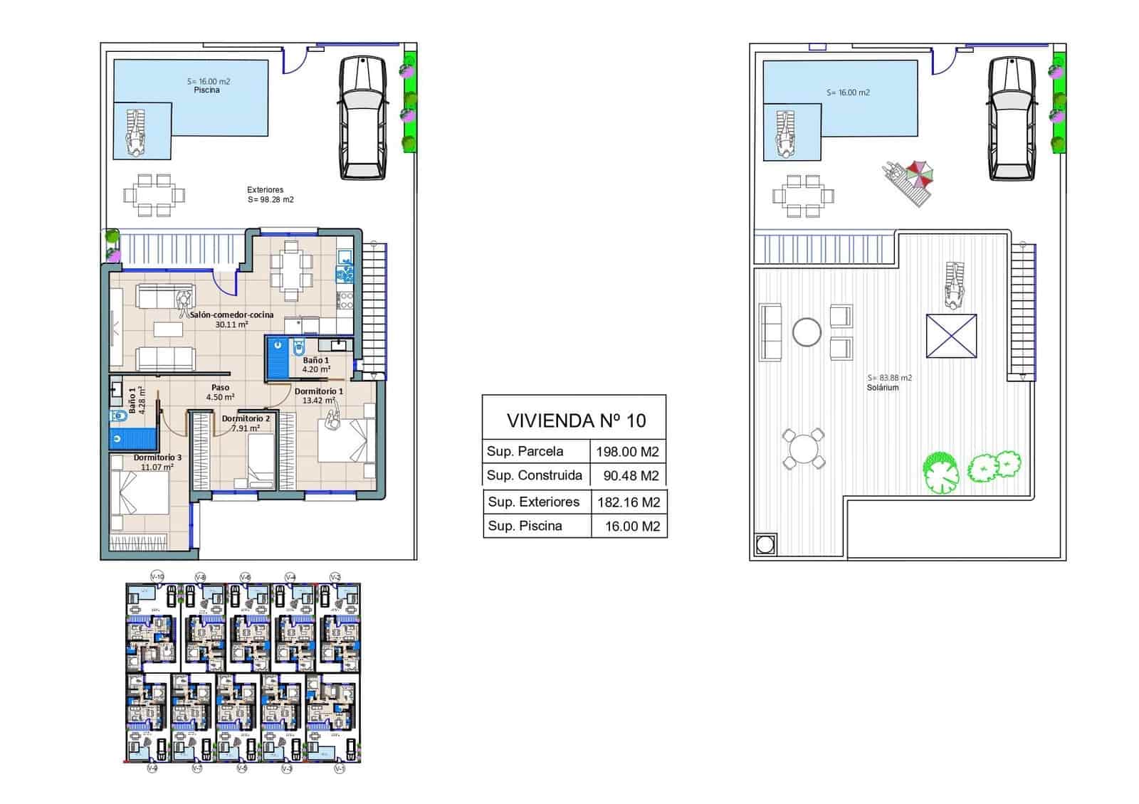 3 quarto Moradia para venda em Torre-Pacheco - 319 900 € (Ref: 9702025)
