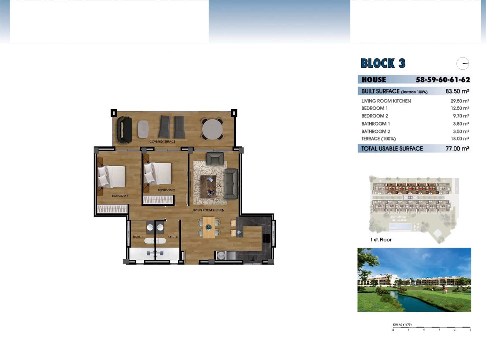 2 camera da letto Appartamento in vendita in Los Alcazares con piscina - 265.000 € (Rif: 9808643)
