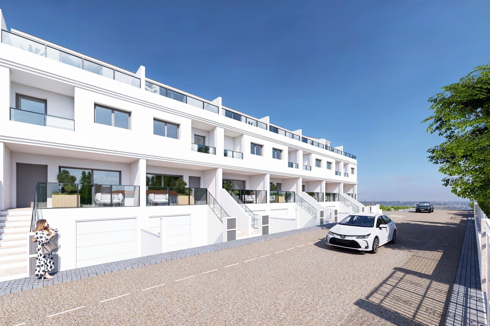3 sovrum Radhus till salu i Rafal med pool - 295 000 € (Ref: 9808652)