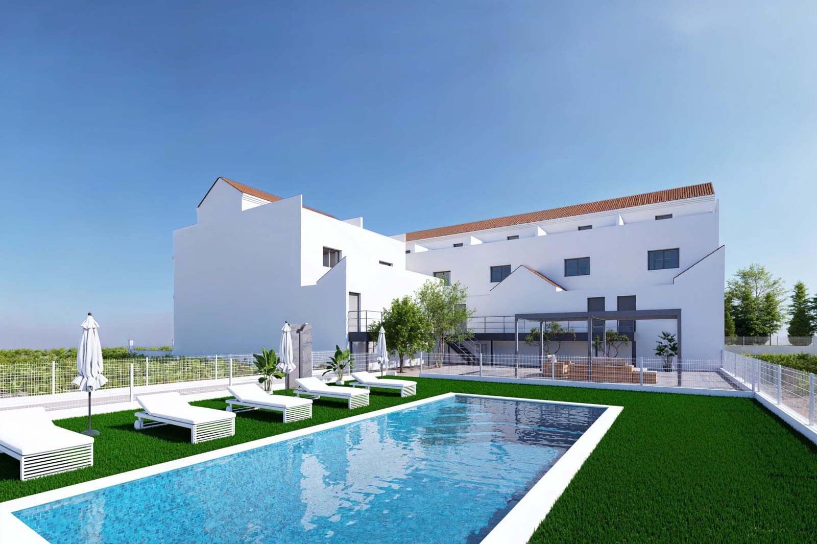 3 sovrum Radhus till salu i Rafal med pool - 295 000 € (Ref: 9808652)