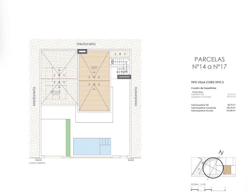 3 bedroom Villa for sale in San Juan de los Terreros - € 365,725 (Ref: 9808663)