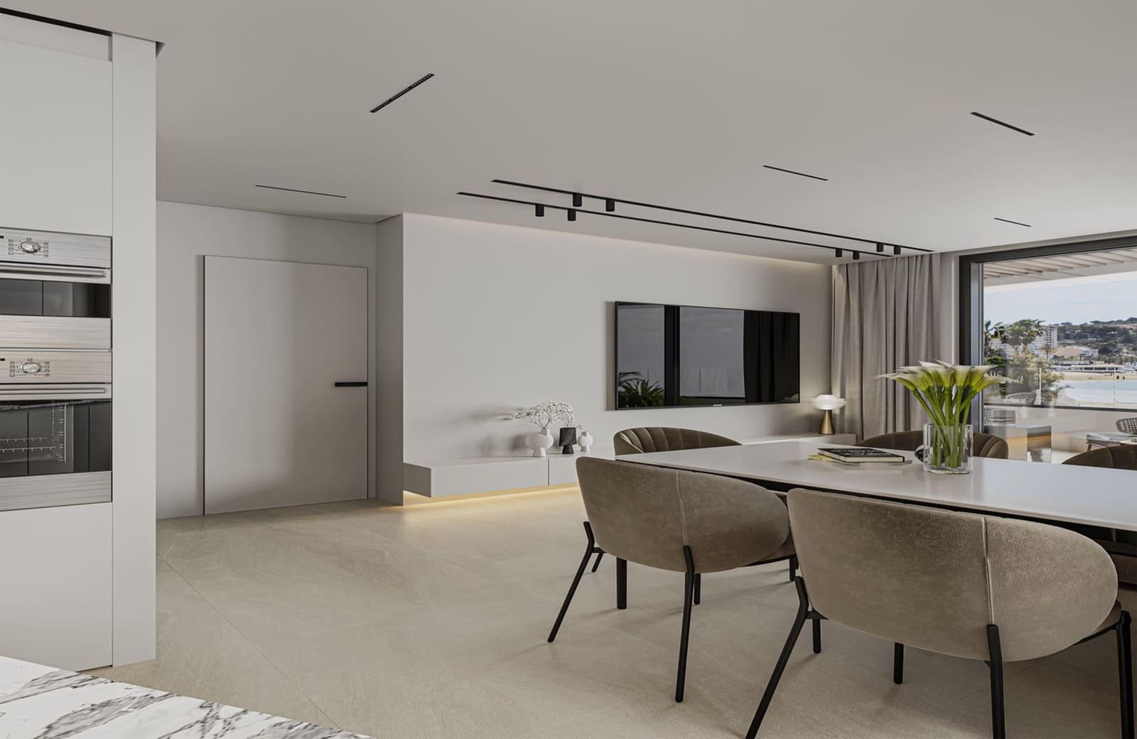 3 sypialnia Apartament na sprzedaż w Calpe / Calp z basenem - 628 000 € (Ref: 9808692)