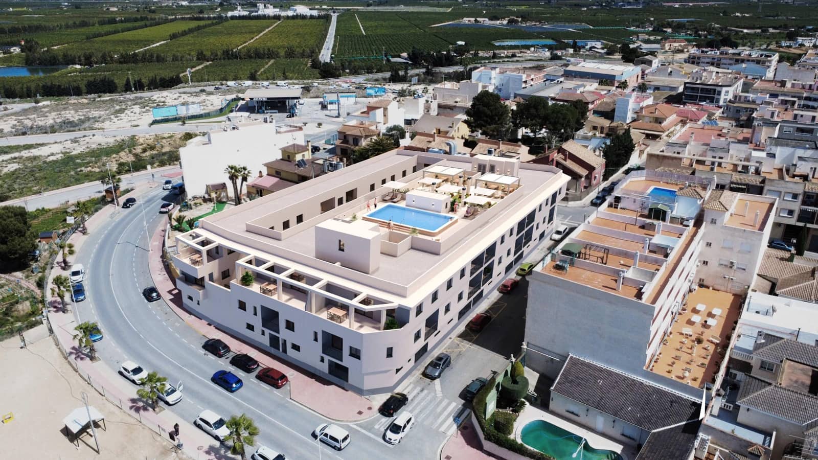 2 sovrum Lägenhet till salu i San Miguel de Salinas med pool - 165 000 € (Ref: 9808705)