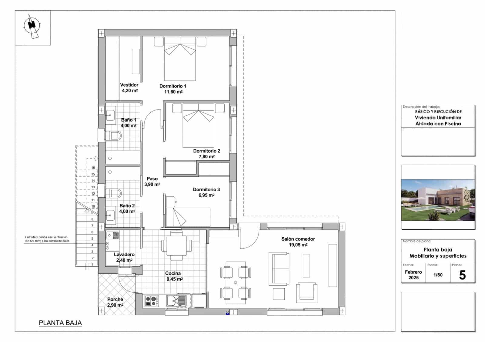 3 bedroom Villa for sale in Mazarron - € 299,900 (Ref: 9808707)