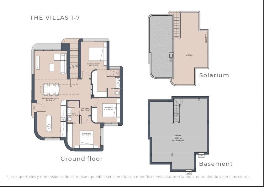 3 sovrum Villa till salu i Los Alcazares med pool - 589 900 € (Ref: 9808714)