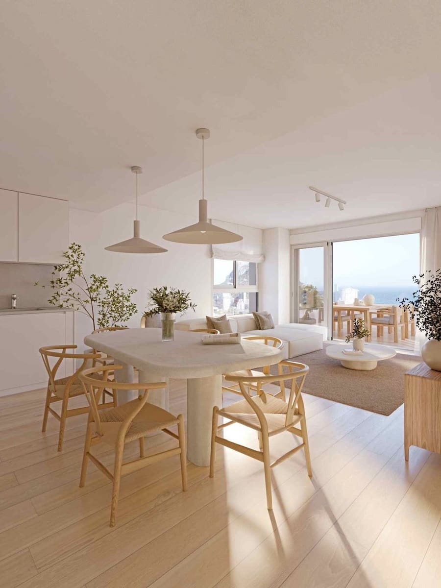 2 makuuhuone Huoneisto myytävänä paikassa Calpe / Calp mukana uima-altaan - 385 000 € (Ref: 9808786)