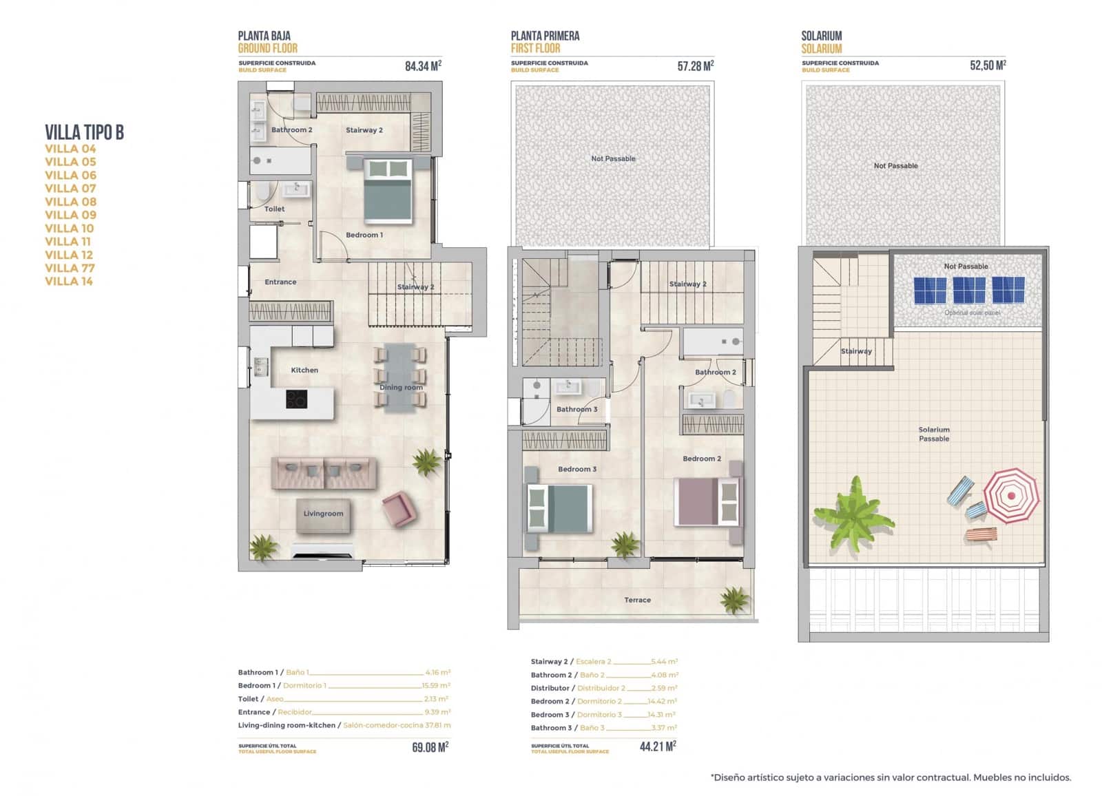 3 slaapkamer Villa te koop in Finestrat met zwembad - € 605.000 (Ref: 9808797)