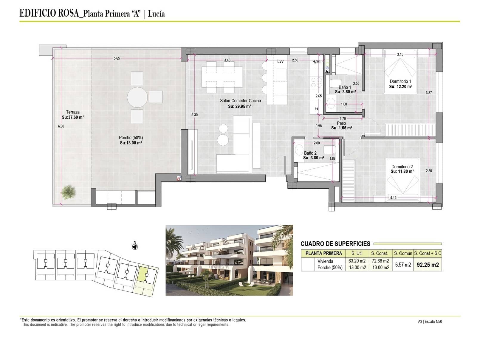 2 bedroom Apartment for sale in Condado de Alhama with pool - € 221,900 (Ref: 9808835)