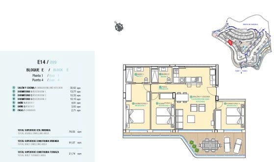 3 bedroom Apartment for sale in Aguilas with pool - € 450,000 (Ref: 9808881)