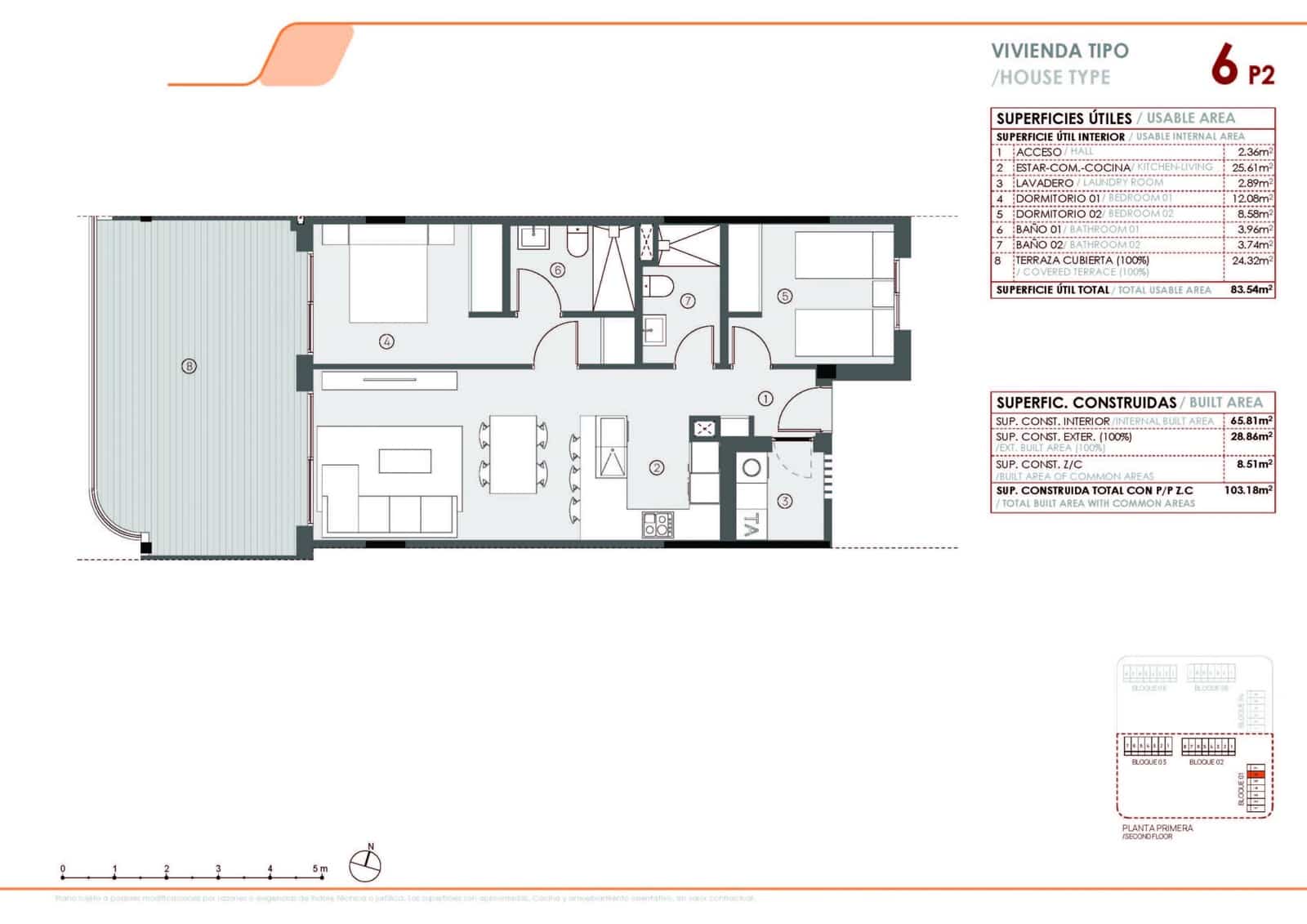 2 Zimmer Apartment zu verkaufen in El Limonar mit Pool - 290.000 € (Ref: 9808904)