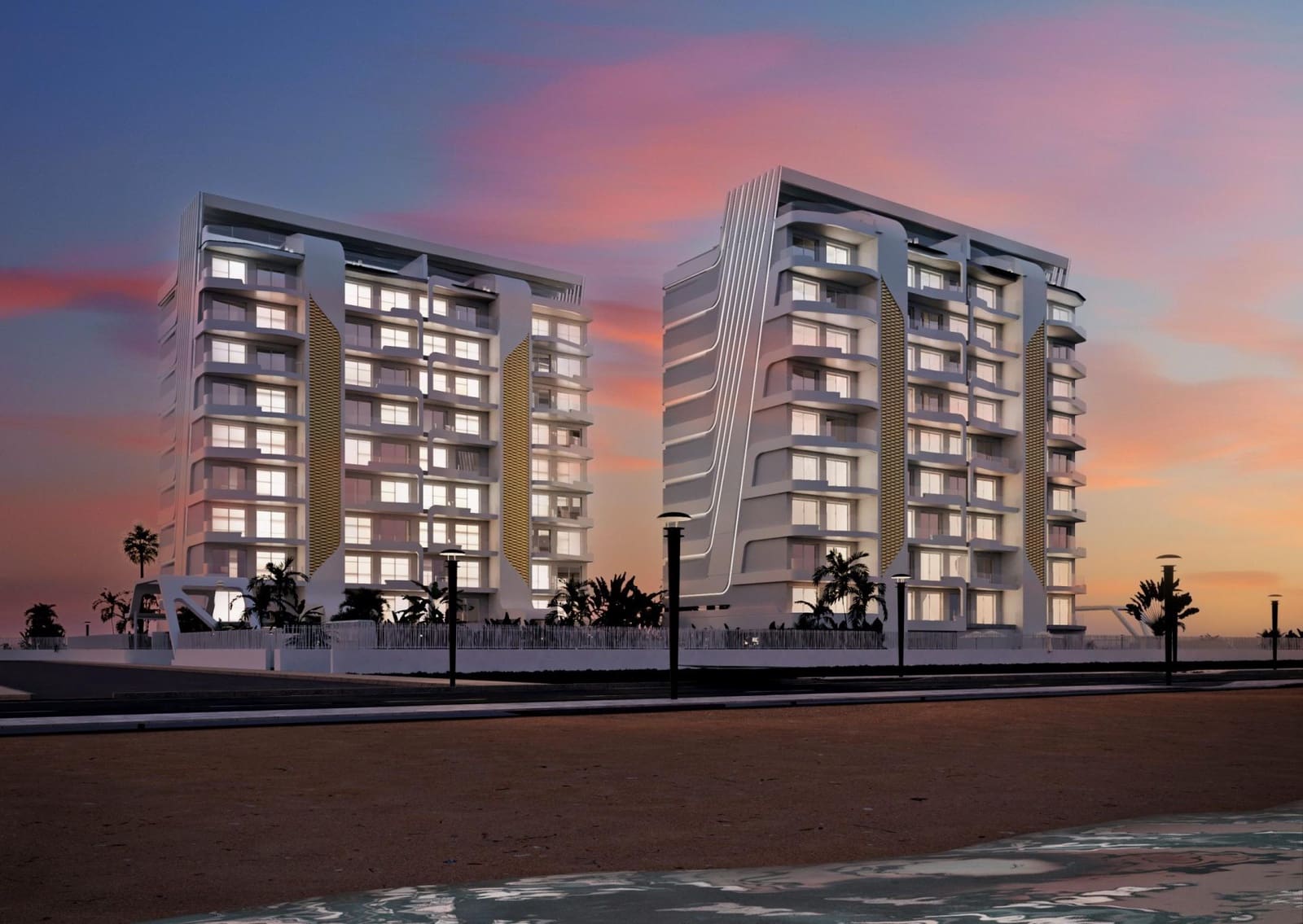 3 sypialnia Apartament na sprzedaż w La Manga del Mar Menor z basenem - 559 000 € (Ref: 9818339)