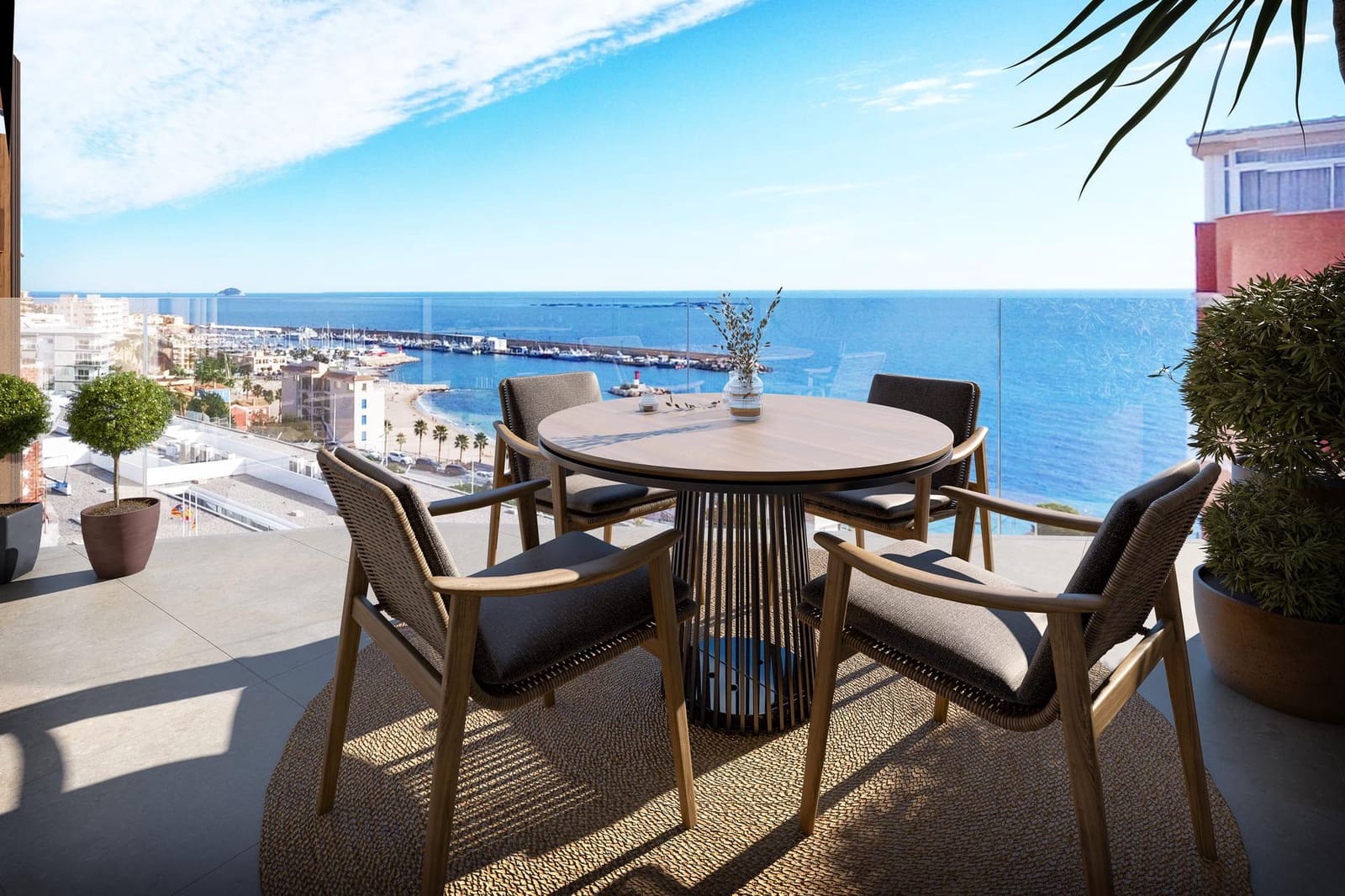 2 bedroom Penthouse for sale in La Villajoyosa / Vila Joiosa with pool - € 470,000 (Ref: 9865327)