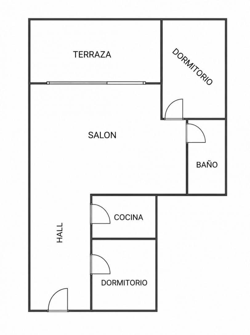 2 makuuhuone Huoneisto myytävänä paikassa Torrevieja mukana uima-altaan - 135 900 € (Ref: 9869243)